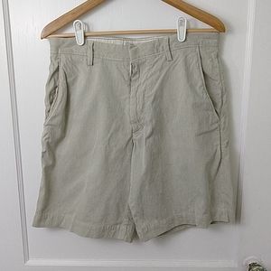 Banana Republic Blue and White Stripe Seersucker S